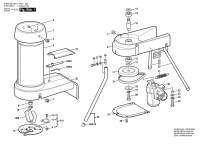 Bosch 0 603 222 042 PAH 1200 Chopper 240 V / GB Spare Parts PAH1200